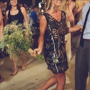 Free people sequined dress size small